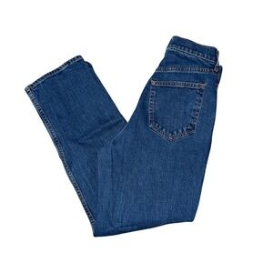 Abercrombie Fitch The Ankle Straight Ultra High Rise Jeans Medium Wash‎ Size 27